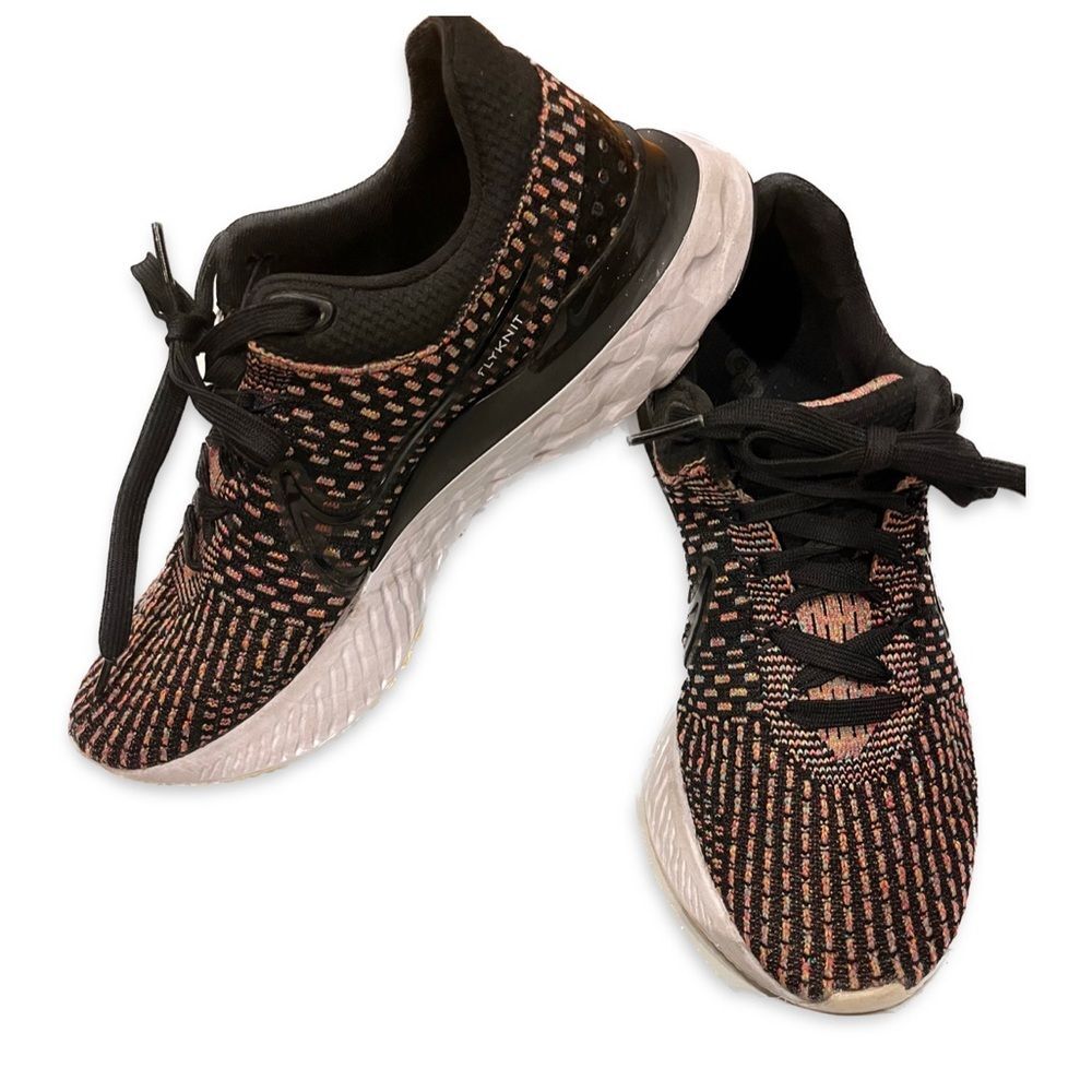 Nike React Infinity Run Flyknit Multicolor Sneake… - image 1